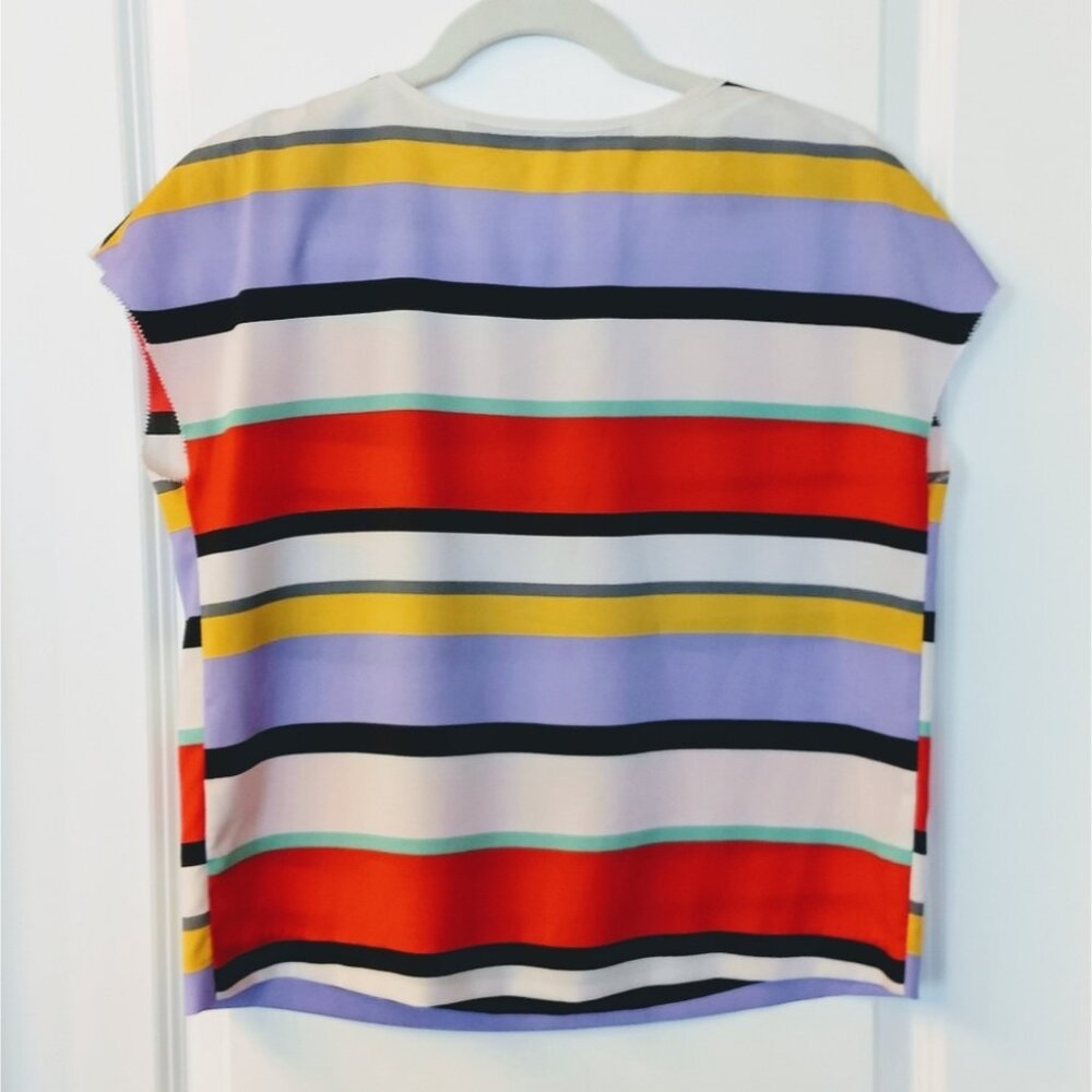 Women's Kensie Striped Blouse - Size Small - Picture 2 of 7